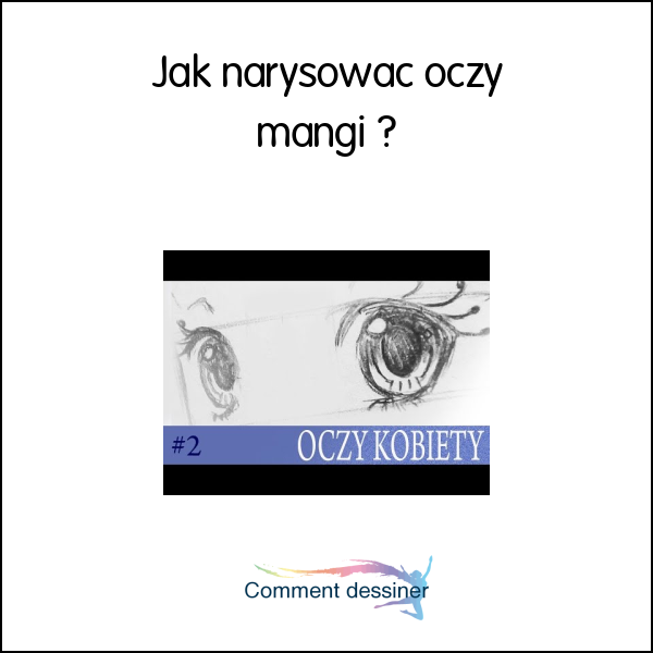 Jak narysować oczy mangi